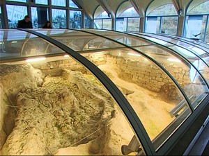 Die besondere Ausgrabungsst�tte in Bilzingsleben