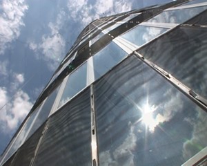 Schwindelfreie Reinigungsfachm�nner