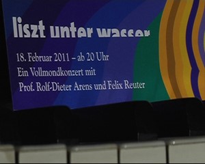 Liszt unter Wasser in Bad Sulza