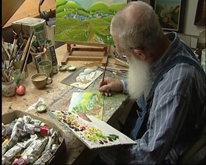 S�dth�ringer Regionalfernsehen: K�nstlerportrait Baldur Sch�nfelder