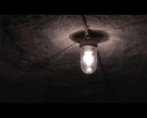 Im Luftschutzkeller in Erfurt
