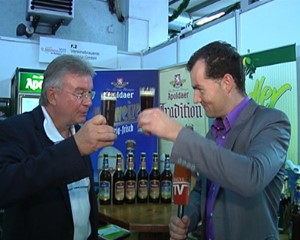 Talk mit der Vereinsbrauerei Apolda auf der Kreismesse