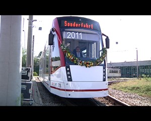 Sprechende Stra�enbahn