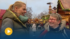 Wie wichtig ist Ihnen der Weihnachtsmarkt? - Anja unterwegs