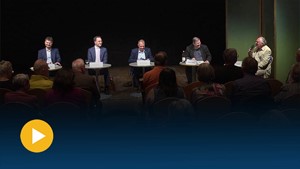 Visionen f�r Weimar: Diskussion der Oberb�rgermeister-Kandidaten