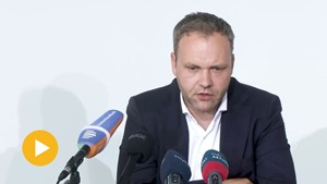 In der Landespressekonferenz: Daniel Haseloff, stellvertretender Vorsitzender der AfD-Fraktion