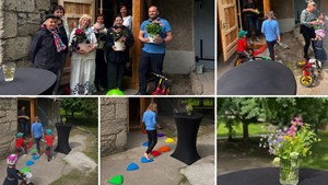 Bewegung und gemeinsames Erleben: Neuer Spielepunkt auf dem Landgut Holzdorf