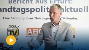 Bericht aus Erfurt nach der Juni-Landtagssitzung: Im Gespr�ch mit AfD-Fraktionschef Bj�rn H�cke