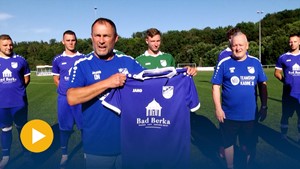 Anerkennung f�r den Aufstieg: FC Einheit Bad Berka spielt Th�ringenliga