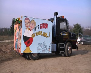 Faschingsvorbereitung in Apolda